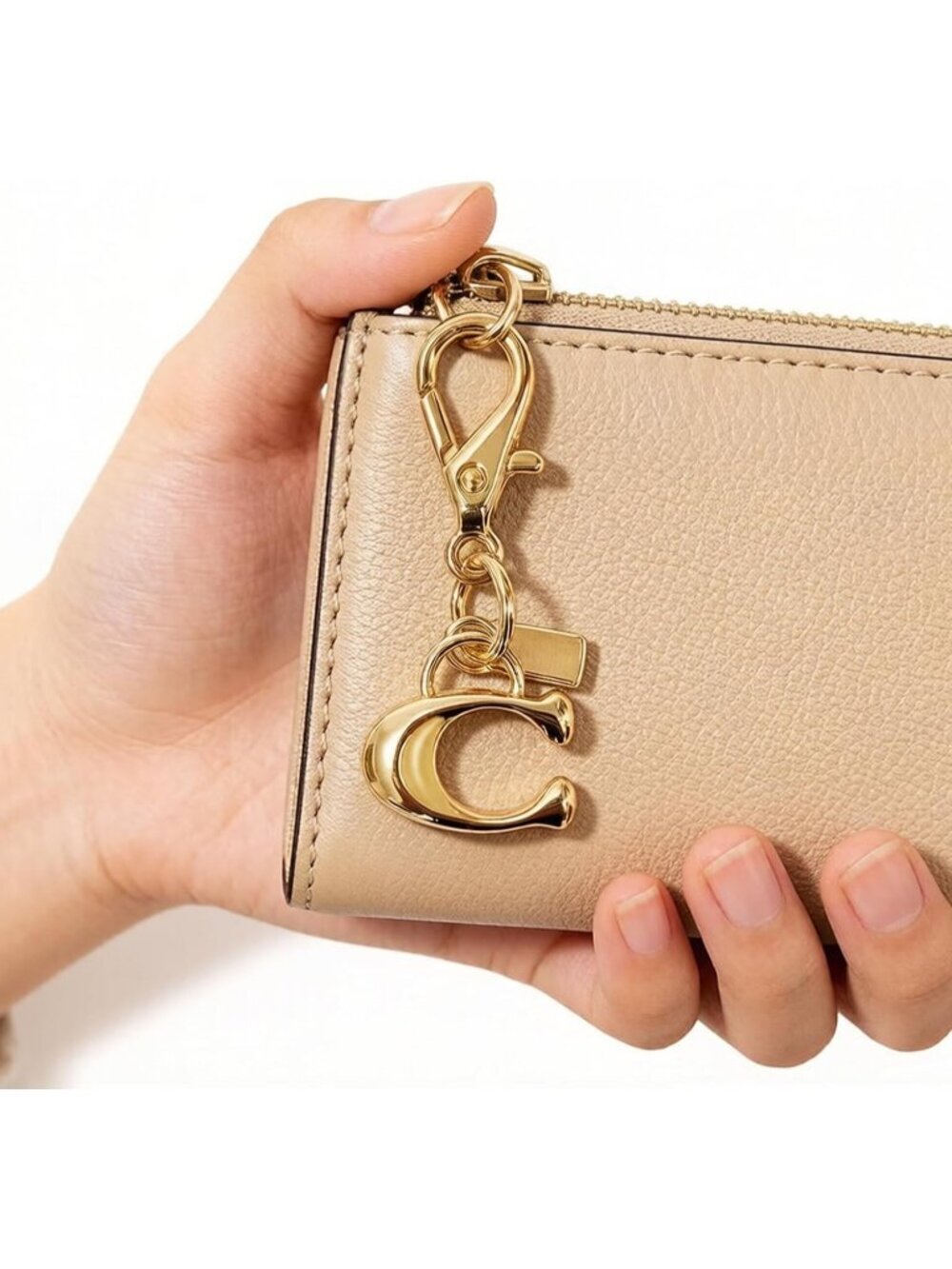 Sbredit Women's Golden 2-pic Set-golden Bag Charm For Handbags Purse Accessories - Picture 6 of 7